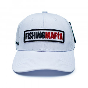 Бейсболка FishingMafia, цвет Белый